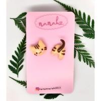 ราคา ต่างหูแป้นดินโพลิเมอร์ปั้นกันน้ำ งานhandmade (9015307091)