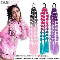 ราคา TANLOOP เด็ก Bubble Ponytail Extension, น้ําหนักเบาสําหรับสาวสําหรับ EDC เทศกาล Rave ผมทําสี, Handmade ถักแฟชั่นผู้หญิง 20" Ombre Crazy Hair Day อุปกรณ์เสริม (50053653027)