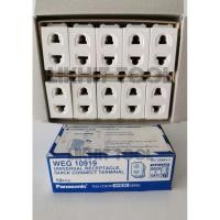 ราคา ปลั๊กเมจิก PANASONIC *แท้100%WEG 10919 บรรจุ 10 ตัว/กล่อง (26514870758)