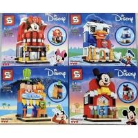 ราคา เลโก้ ร้านค้า มิกกี้เม้าส์ และผองเพื่อน 4กล่อง (2708805363)