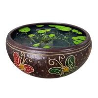 ราคา อ่างน้ำดินเผา 12นิ้ว อ่างเลี้ยงปลา อ่างบัวเลี้ยงปลา อ่างบัว รับประกันคุณภาพ (9485608993)