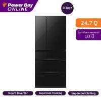 ราคา Mitsubishi Electric ตู้เย็น 6 ประตู WX Series 24.7 คิว Inverter (สีดำเงา) รุ่น MR-WX70C-B (26984203745)