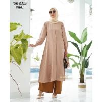 ราคา NMR Mango Stretch Tunic Pants Set Vol 1768-3 (50154377152)