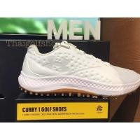 ราคา Under Armour Curry 1 Golf UA White/Gum Men Golf Waterproof Spikes 3027378-103 (46254923778)