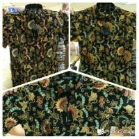 ราคา เสื้อเชิ้ตผู้ชาย KEMEJA Alisan Slimfit พร้อมไหมสีดํา Caterpillar MOTIF BATIK (8715646787)
