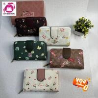 ราคา กระเป๋าสำหรับผู้หญิงกระเป๋าสตางค์ใบกลาง 2 พับ1ซิปใบกลางสำหรับผู้หญิง‼️ (25334784120)