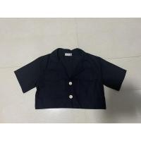 ราคา เสื้อครอปสีดำ flynow ใหม่ freesize (9218992003)
