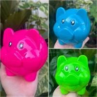ราคา พร้อมส่ง กระปุกออมสิน ออมสินสีฟ้า ออมสินสีชมพู ออมสินหมู ออมสินสีสวย (20868106729)