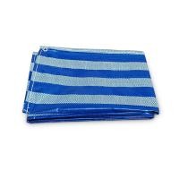 ราคา ผ้าฟางเต๊นท์ ฟ้า-ขาว ผ้าใบกันแดด ผ้าเต้นท์ คลุมรถ บลูชีท Blue Sheet (มีตาไก่) สีฟ้า-ขาว 1 หน้า หน้า 2 (44101934800)