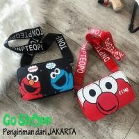 ราคา Elmo Fashion PU Leather Sling Bag - กระเป๋าผู้หญิงนําเข้าล่าสุด - กระเป๋าแฟชั่นเกาหลี [SL17] (44255693089)