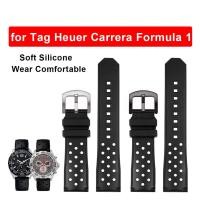 ราคา สายนาฬิกาข้อมือ ยางซิลิโคนนิ่ม กันน้ํา 22 มม. สําหรับ Tag Heuer Carrera Formula 1 (19980076734)