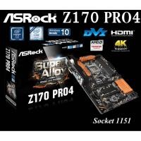 ราคา Mainboard INTEL ASROCK Z170 PRO4 (Socket 1151) มือสอง พร้อมส่ง แพ็คดีมาก!!! [[[แถมถ่านไบออส]]] (9549990126)