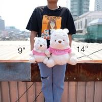 ราคา ตุ๊กตา Pooh หมีพูห์ Pink Snow 9/14นิ้ว พู พูห์ หมีพู (8732312447)