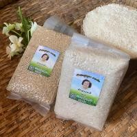 ราคา ข้าวหอมทุ่งกุลานาแม่นิด ข้าวกล้องหอมมะลิ100% ข้าวหอมมะลิ100% 2ถุง ถุงละ1กก. (22324899341)
