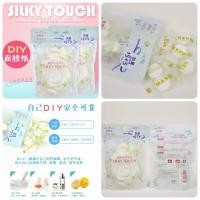 ราคา แผ่นมาร์คหน้า DIY อัดเม็ด 100 เม็ด☘️Silky touch... ☁️ไม่ระคายเคืองผิว ☁️ ผลิตจากวัสดุใยไหมธรรมชาติ (23049974571)