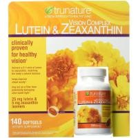 ราคา กระปุก 140 เม็ด วิตามินบำรุงสายตา trunature Vision Complex Lutein & Zeaxanthin, 140 Softgels (8376079884)
