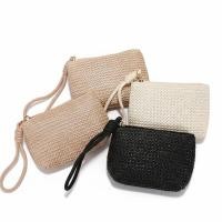 ราคา C2091 กระเป๋าสะตางค์ใบสั้น-พลาสติกทอลายสาย มีสายคล้องมือ (28806883978)