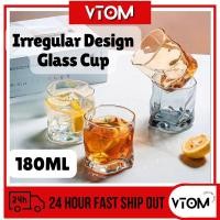ราคา VTOM 180ml Twisted ถ้วยแก้วขนาดเล็กแก้วน้ําดื่มถ้วยโปร่งใสถ้วยแก้วขนาดเล็กถ้วยแก้วแก้ว (40073744055)