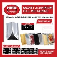 ราคา ซองอลูมิเนียมฟอยล์บรรจุภัณฑ์ซองโลหะผงกาแฟซอสพริกซองขนมขบเคี้ยวเครื่องเทศขนมขบเคี้ยว 12x16 ซม (52454774057)