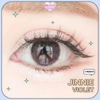 ราคา Candylens คอนแทคเลนส์ฟิลเตอร์ รุ่น Jinnie สีม่วง พร้อมส่งแบบปกติ และค่าสายตาสั้น 0.00-7.00 (8812848658)