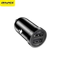 ราคา awei C-826 Mini Car Charger USB 2.4A หัวชาร์จรถ ที่ชาร์จในรถ (9016563018)