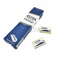 ราคา ASTRA ใบมีดโกนสแตนเลส ตราแอสตร้า 2 คม 1 กล่อง (20 กล่องเล็ก รวม 100 ใบ) (401953494)