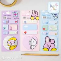 ราคา Sticky Note BT Boy Band เกาหลีโพสต์บุ๊คมาร์คบันทึกหน้า Memo Army Bangtan (40372661031)