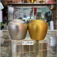 ราคา โอ่งเงิน โอ่งทอง เซรามิก มี 5 ขนาด แพคคู่ (13270836098)