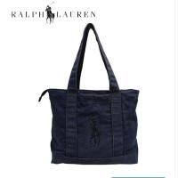 ราคา ■BRAND :POLO RALPH LAUREN CAMINO TOTE - NAVY (24036746610)