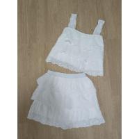 ราคา ชุดเซ็ทผ้าฉลุสีขาว งานไม่ป้าย (25354775189)