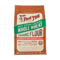 ราคา พร้อมส่ง (ส่งไว) Bob's red mill แป้งโฮลวีท ออร์แกนิค 2.27 กิโล stone ground whole wheat organic flour 2.27kg (24869261794)