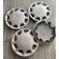ราคา 13 นิ้ว 4 อัน ผ่านการใช้ มีตำหนิ ของแท้ โฉมใหม่ ฝาครอบกะทะล้อ Wheel Toyota โตโยต้า cololla colona โคโลน่า ฝาครอบล้อ (21585381150)