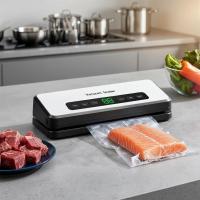 ราคา SZUK เครื่องซีลอาหาร, เครื่องปิดผนึกสุญญากาศใหม่พร้อมเครื่องตัดในตัว, เครื่องแพ็คสุญญากาศสําหรับอาหารเปียกและแห้ง, 10 ถุง (49103978890)