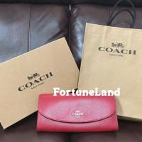 ราคา COACH กระเป๋าสตางค์แบบยาว (1952273672)