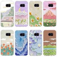 ราคา Samsung Galaxy s4 s5 s7 s7 edge เคส TPU นิ่ม ซิลิโคน ป้องกัน เคสโทรศัพท์ (21613505093)