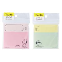 ราคา Tsutto Sticky Note Snoopy Comic Dual Color Note Memo Limited Edition (22557672682)