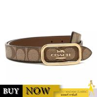 ราคา เข็มขัดผู้หญิง COACH CE971 MORGAN RECTANGLE BUCKLE BELT BY:Madamclassic (27720006170)