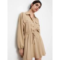 ราคา ZARA เดรสทูนิคกระดุมครีมซาร่า (28551986271)