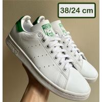 ราคา UsedAdidas Stan Smith Unisex สีขาวป้ายเขียว แท้❌มือสอง (27153009051)