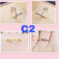 ราคา แหวนเพชรแท้ ทอง 90 ชุดC (1432430044)