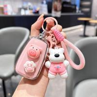 ราคา Yeekey สําหรับ Toyota พวงกุญแจรถ Key Holder สําหรับ Toyota Wigo Vios Rush Innova Hilux Raize Avanza Fortuner HiAce Yaris Corolla (28083361640)