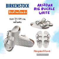 ราคา ✅(เก็บโค้ดลดเพิ่ม1000)*สินค้าพร้อมส่ง* ⚪️รองเท้าแตะ Birkenstock Arizona Big Buckle White⚪️ (18087446749)