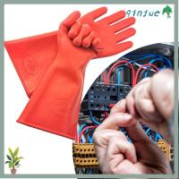 ราคา QINJUE ถุงมือฉนวนกันความร้อน, 5KV แรงดันไฟฟ้าพร้อมขาตั้ง 220V ช่างไฟฟ้าฉนวนถุงมือ, ป้องกันสีแดงความปลอดภัยกันน้ําทํางานปลอดภัยถุงมือไฟฟ้า (40127867327)