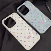 ราคา สําหรับ iPhone 13 12 11 16 15 14 Pro Max X XR XS Max 16 15 14 7 8 Plus เคส เคสไอโฟน13 จุดน่ารัก ลายการ์ตูน เคสไอโฟนสวยๆ (46051958027)