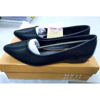 ราคา รองเท้าบาจา ของใหม่ BATA LADIES'CASUAL สีดำ Size 38 ส้นเตารีดเตี้ย (6371570777)