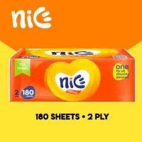 ราคา [300gr] | H326 | [NICE 180S] | NICE FACIAL TISSUE 2 ชั้น 180 แผ่น | NICE LIVING FACIAL TISSUE | กระดาษเช็ดหน้า 180 แผ่น (27087942847)