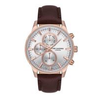 ราคา Lee Cooper LC07154.432 นาฬิกาข้อมือผู้ชายสายหนังสีน้ำตาล (22919214610)