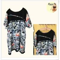 ราคา เดรสมือสอง เสื้อผ้าคนอ้วน เสื้อผ้าบิ๊กไซส์ เสื้อผ้าสาวอ้วน สภาพดี อก48-52 (18168247501)