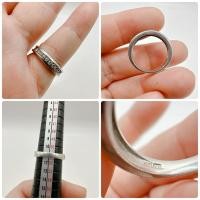 ราคา แหวนเงินแท้ ไซส์ 51 งานญี่ปุ่นมือสอง (52452633692)