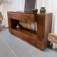 ราคา สไตล์เงียบเก่า Elm โต๊ะทางเข้าห้องนั่งเล่นตู้วางทีวีผนังด้านหลังแถบไม้เนื้อแข็งกรณีลิ้นชักตู้เก็บ B & B ตู้ด้านข้างรับประทานอาหาร (47302422377)
